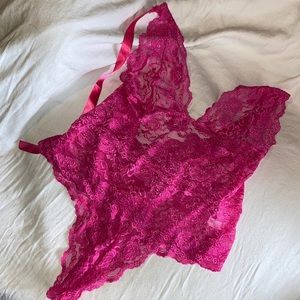 Baby Pink lace bodysuit 💖